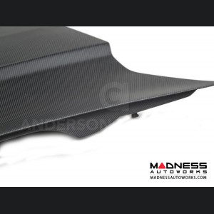 Chevrolet Corvette Carbon Fiber Hood - Stingray C7 - Anderson Composites - Dry Carbon 